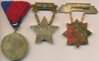 ~1980. "Élelmiszer Ipar Kiváló Dolgozója" kitüntetés + "Élenjáró bedolgozó" kitü...