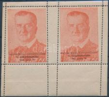 1943 Horthy 75. születésnapja emlékív