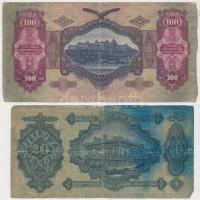 1930. 20P (3x) + 100P (2x) T:III,III- tintafoltos
Adamo P11,P17,P17A