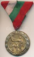 1951. "Anyasági Érdemérem II. fokozata" aranyozott és ezüstözött bronz kitüntetés eredeti mellszalagon adományozói tokban igazolvánnyal T:2- Hungary 1951. "Medal of Merit for Mothers, 2nd Grade" gilt and silver plated bronze decoration on original ribbon in original case with certificate C:VF NMK 546.