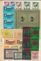 32 db (18 klf) Bélyegkiállítás propaganda levélzáró