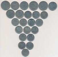 Németország/NSZK 1989-1993. 10M-50M 11db bankjegy, összesen 180M névértékben + 1950-1994. 1M-5M 23db...