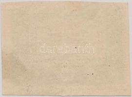 1860. 10Kr "K. K. Hauptmünzamt für Silberscheidemünze" vízjeles papíron T:II
Austrian Empi...