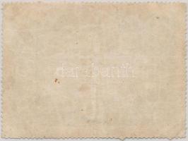 1860. 10Kr "K. K. Hauptmünzamt für Silberscheidemünze" vízjeles papíron, fogazott szélű T:...