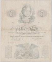 1859. 5G vízjeles papíron T:III (szép papír)
Austrian Empire 1859. 5 Gulden with watermark C:F (fine...