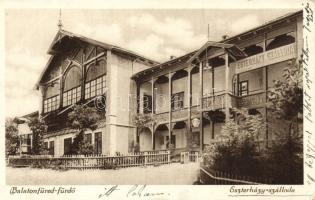 Balatonfüred-fürdő, Eszterházy Szálloda