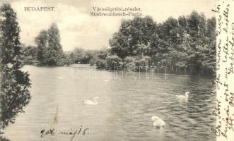 Budapest XIV. Városliget, tó