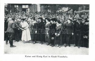 Kézdivásárhely, IV. Károly látogatása / Charles IV