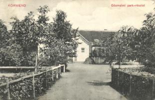 Körmend, Gőzmalmi park (EB)