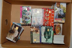 800 db (kb. 300 féle) 1990-2006 közötti használt magyar telefonkártya