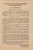 1956 november 6. A budapesti szovjet katonai egységek városparancsnokának I. sz parancsa