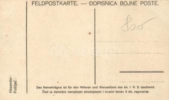 Am Feuer / Uz vatru; K.u.K. military, campfire s: Dienes L