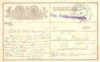 1916 Világháborús karácsonyi üdvözlet / WWI Christmas greeting