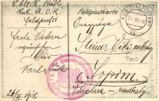 1918 K.u.K. Armeeoberkommando, Fröhliche Ostern / Easter greeting