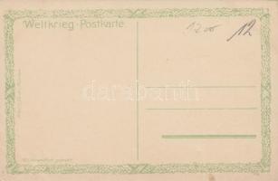 1914 Völkerkrieg; In Treue fest / Viribus Unitis propaganda s: Wiesinger