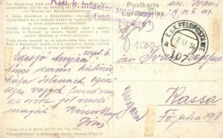 K.u.K. Inft. Regt. Kaiser Wilhelm Nr. 34. / Military WWI, K.u.K. infantry regiment s: Hans Larwin