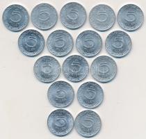 1948-1980. 5f Al (16xklf) T:1-,2,2- Adamo F2,F2.1