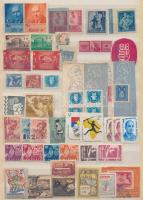 1946-1968 47 db MKP, Úttörő, Szolidaritás levélzáró berakólapon