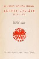 Az Erdélyi Helikon íróinak anthologiája 1924-1934. Szerk.: Kovács László. Kolozsvár, [1934], Erdélyi...