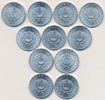 1973-1984. 1Ft Al (11xklf) közte ritkább évjáratok is T:1-,2
Adamo F6.3