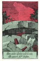 Was nützt Beton und Eisen, Wo unsere 42er beissen / K.u.K. artillery, 42 cm cannon, propaganda