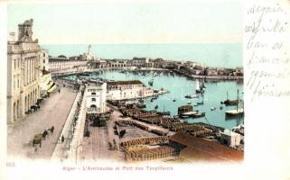 Algiers, Alger; port