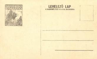 Asiago, Genieigazgatóság Trient. Madonna / Mary statue, war damage at the Italian front