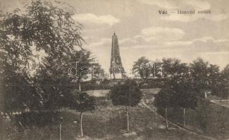 Vác, Honvéd emlék; kiadja B.M. és társa