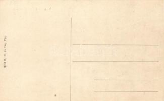 Vác, Honvéd emlék; kiadja B.M. és társa