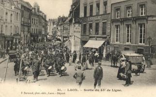 Laon, Sortie du 45e de Ligne / French military, 45. infantry regiment