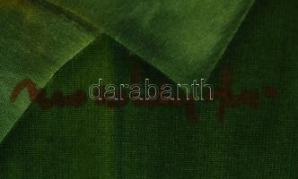 Macskássy Izolda (1945-): napraforgó. Vegyes technika, selyem kartonra kasírozva, üvegezett keretben...