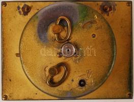 Beko márkájú óra szerkezet, art deco számlappal. Működőképes / Beco watch 8x6 cm