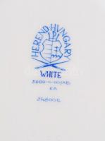 Herendi fiú büszt, biszkvit és fehér mázas, jelzett, hibátlan, m:20,5 cm