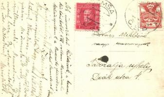 1927 Jászóújfalu, Novacany; Kisdedóvó, opatrovna / kindergarten, photo