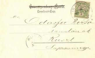 Királyhida, Bruckneudorf; Ung. Tabak-Trafik und Apotheke; Verlag von H. Effenberger / tobacconist sh...