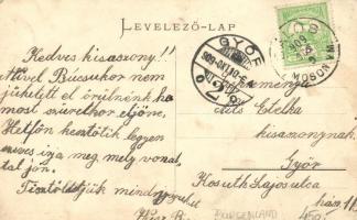 Galós, Gols; Templom, Kirche; Verlag und Phot. O. Goetzloff / church