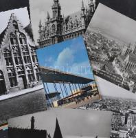 69 db MODERN külföldi városképes lapok; belga, holland, luxemburgi / 69 modern foreign town-view postcards; Belgian, Dutch, Luxembourgish