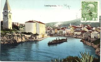 Veli Losinj, Lussingrande; cathedral, port