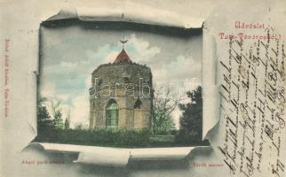 Tata-Tóváros, Angol park, török mecset; Nobel Adolf kiadása (EK)