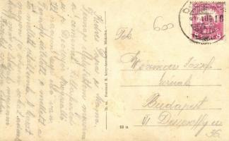 Lillafüred, Weidlich-villa; kiadja Ferenczi B. könyvkereskedése