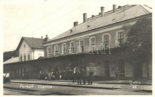 Párkány, Parkán; Vasútállomás / railway station