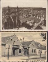 Sopron - 3 db régi képeslap / 3 old postcards