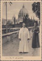 Pope Pius XI, garden