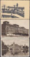 Budapest - 3 db régi képeslap / 3 old postcards