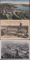 Budapest - 6 db régi képeslap / 6 old postcards