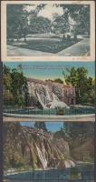 Budapest XIII. Margitsziget - 3 db régi képeslap / 3 old postcards