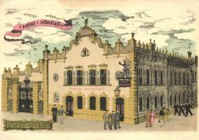 Budapest VII. Hági Söröző, Huszár utca 7. (fa)