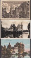 Budapest XIV. Vajdahunyad vára - 7 db régi képeslap / 7 old postcards