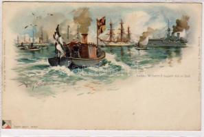 Kaiser Wilhelm II. C Litho s: Willy Stöwer