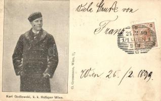 1899 Karl Godlewski, k.k. Hofoper, Wien (small tear)